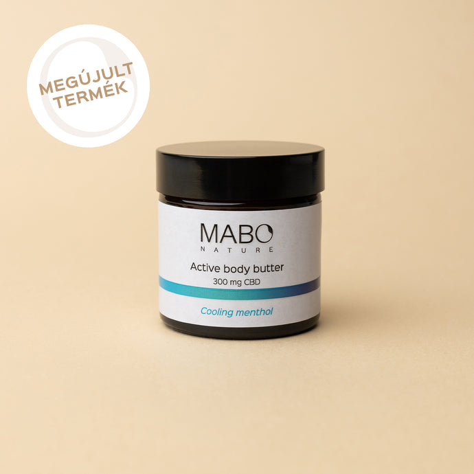 Bio CBD olaj tartalmú body butter