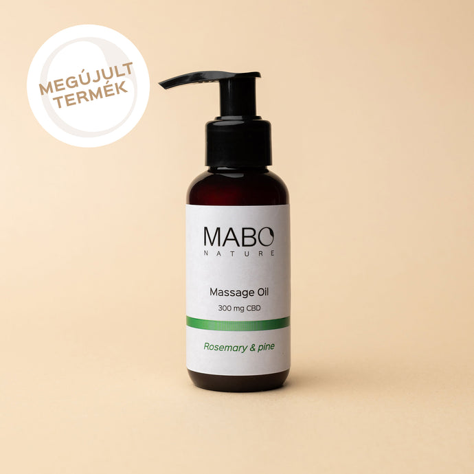 MASSAGE OLAJ 300mg CBD, izom és ízületi problémákra, 100ml